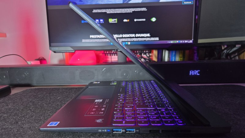 La connettività è garantita dai chip Killer Wireless Wi-Fi 6E 1675i e Killer Ethernet E3100G