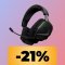 Le cuffie wireless Corsair VOID v2 MAX sono in sconto su Amazon al minimo storico