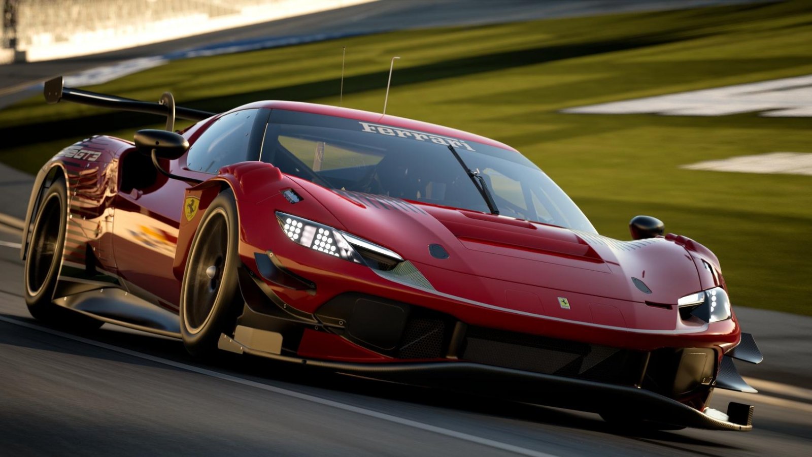 La Ferrari 296 GT3 ’23 in Gran Turismo 7