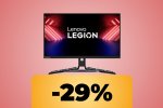Il monitor Lenovo Legion FHD IPS da 25' è in sconto su Amazon al minimo storico - Notizia