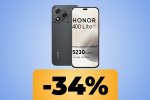 Honor 400 Lite è in maxi offerta su Amazon: a meno di 200€ è senza dubbio il best buy da prendere - Notizia