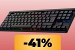 Logitech G G515: la tastiera da gaming è in maxi offerta su Amazon, viene venduta al suo minimo storico - Notizia