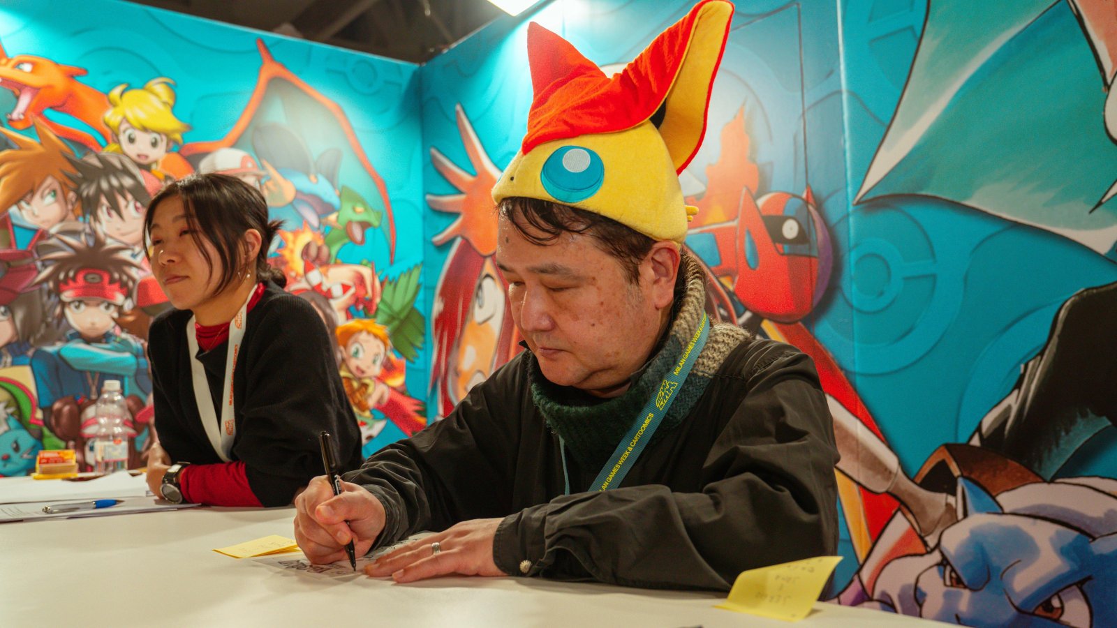 Uno degli ospiti della Milan Games Week