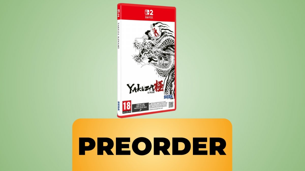 Manca poco all'uscita: prenota la tua copia di Yakuza Kiwami per Nintendo Switch 2 su Amazon