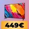 La Smart TV LG QNED 4K da 55' è in sconto su Amazon al minimo storico