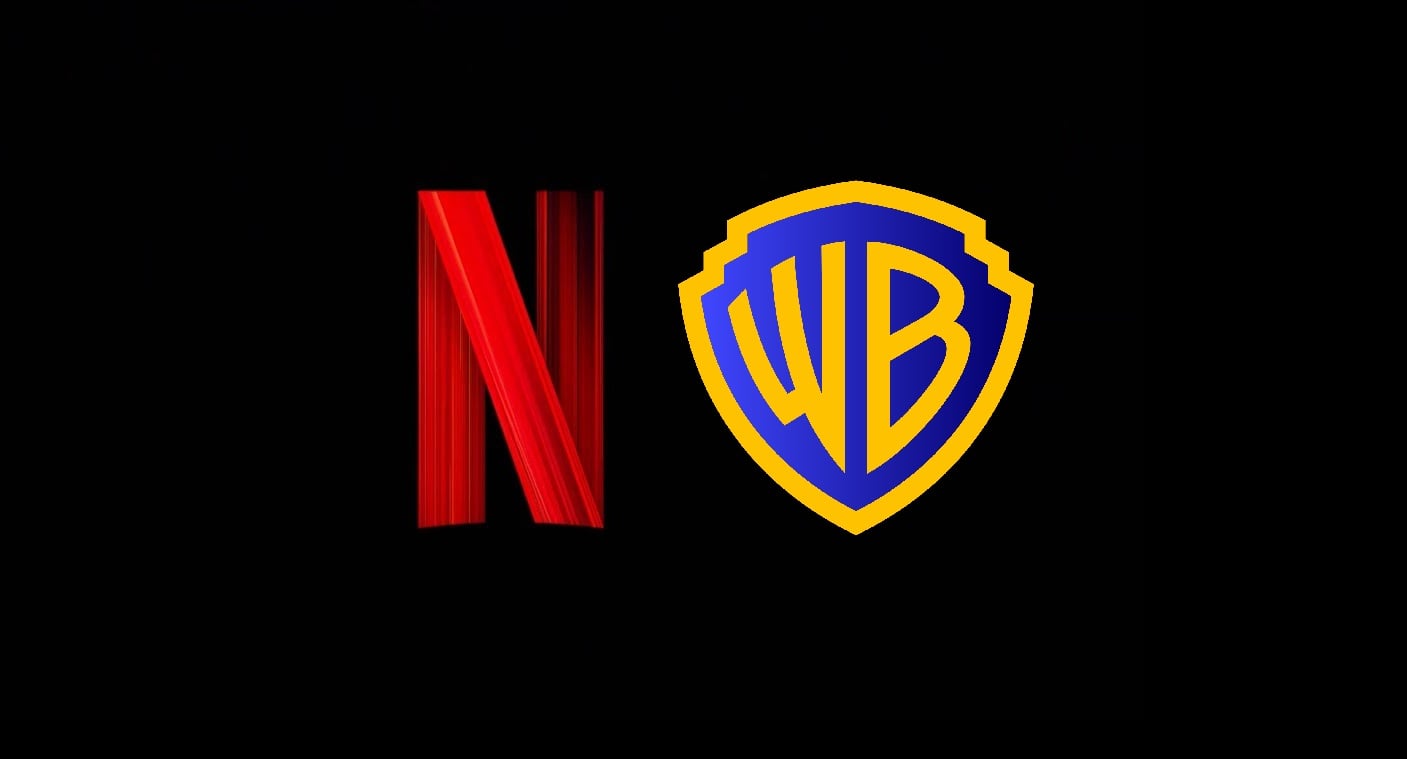 I loghi di Netflix e Warner Bros.