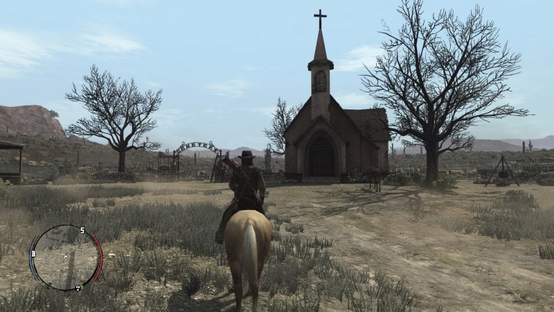 Una sequenza dalla versione Nintendo Switch 2 di Red Dead Redemption