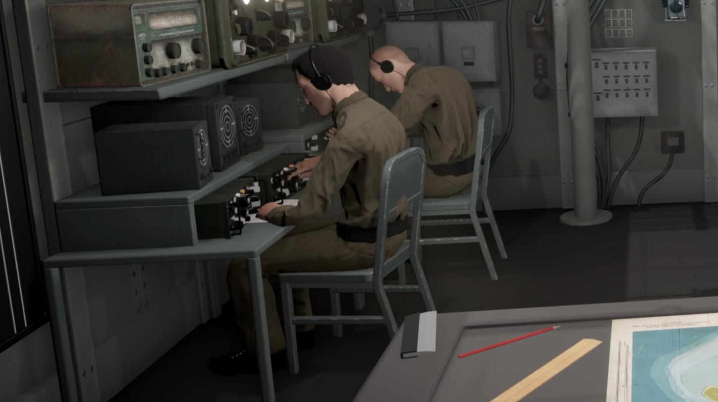 Due operatori di Radio Commander: Pacific ’41