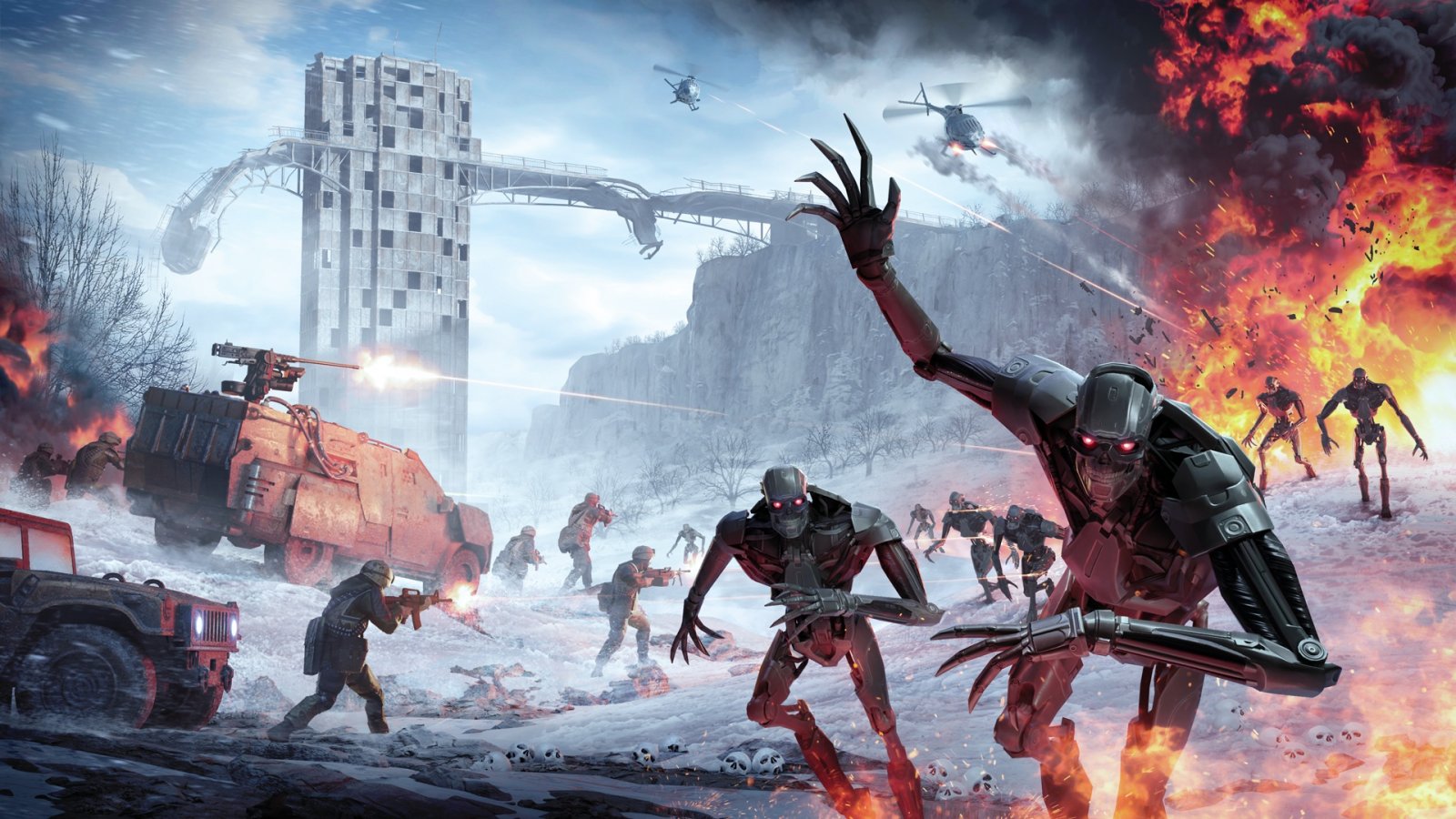 I Terminator di Terminator: Dark Fate - Defiance