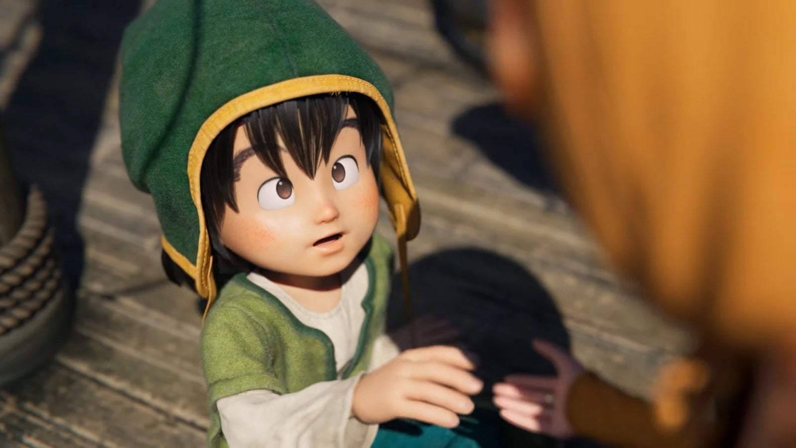Il protagonista di Dragon Quest 7 Reimagined