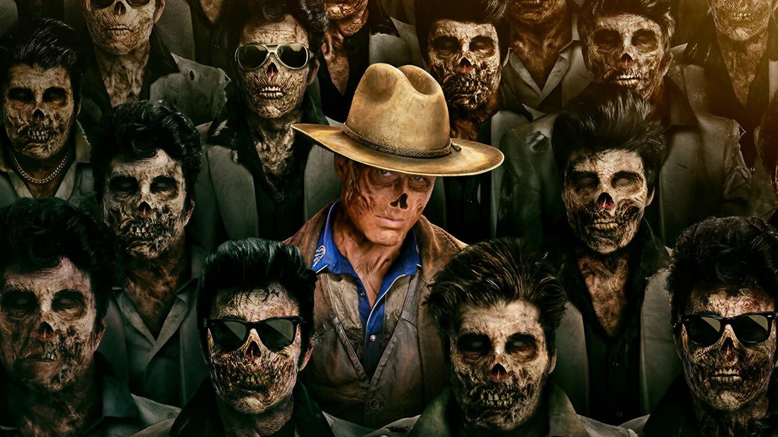 Il Ghoul di Walton Goggins in un poster di Fallout: Stagione 2