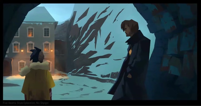 Un concept art di Gabriel Knight 4