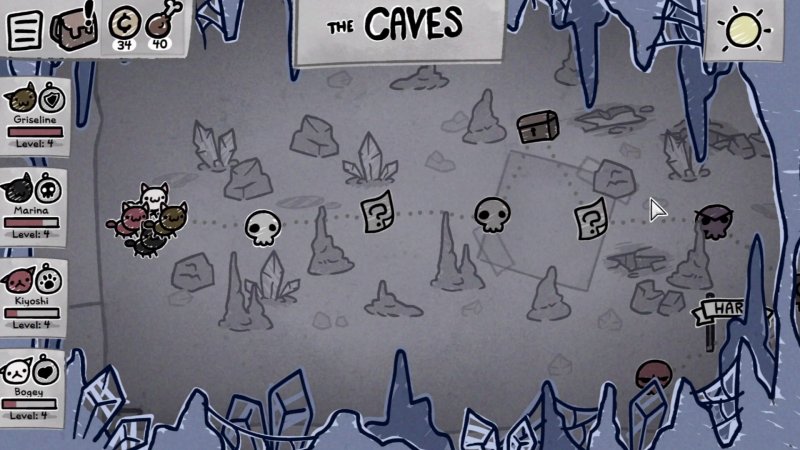 Basta uno sguardo a una schermata come questa per prendere coscienza del genere di gioco che ci si troverò davant