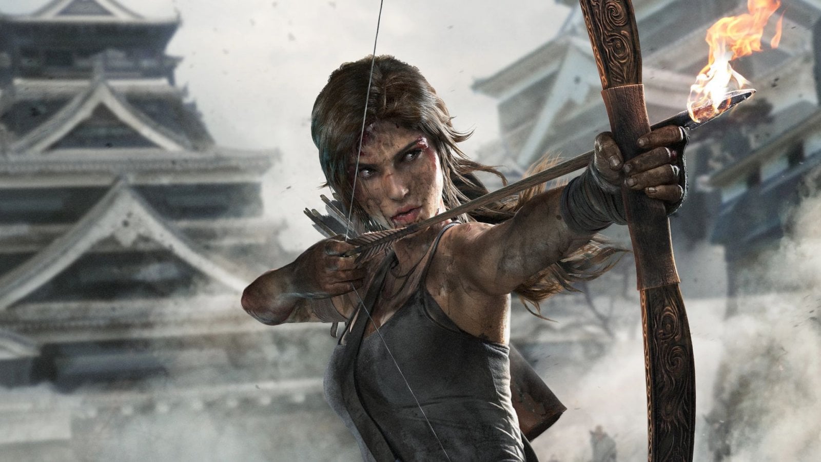 Lara Croft in Tomb Raider