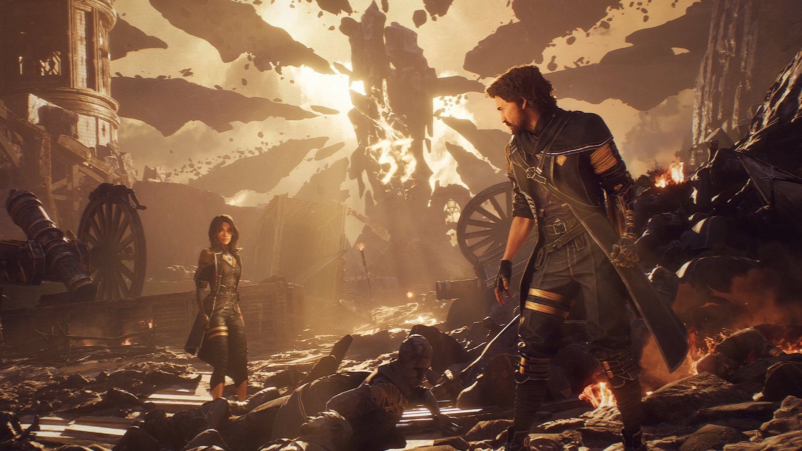 Due dei protagonisti di Clair Obscur: Expedition 33