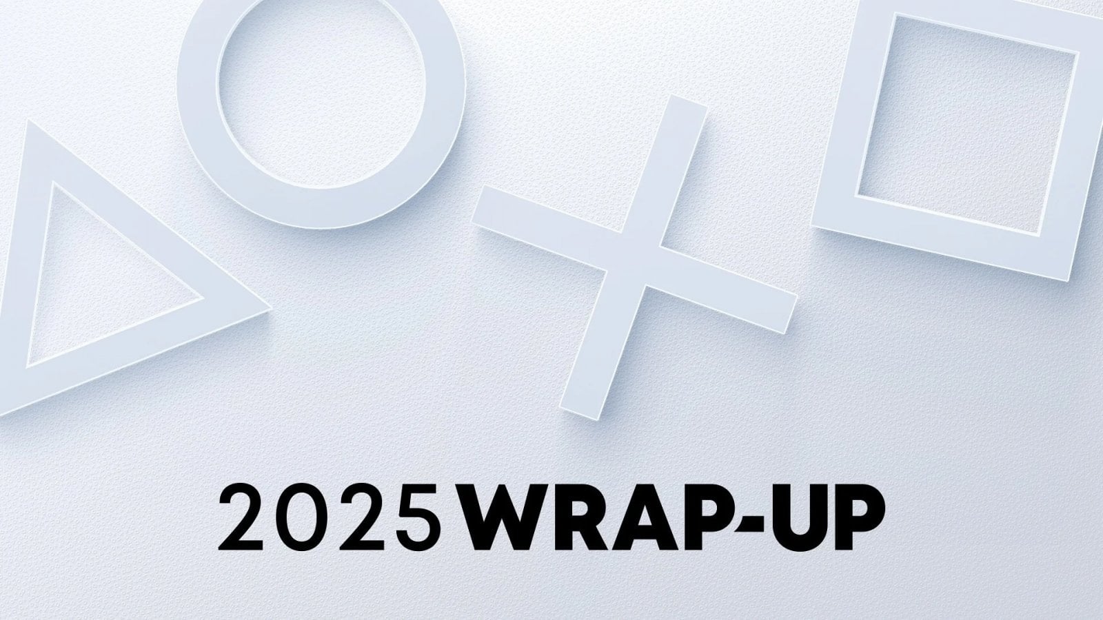PlayStation Wrap-up 2025