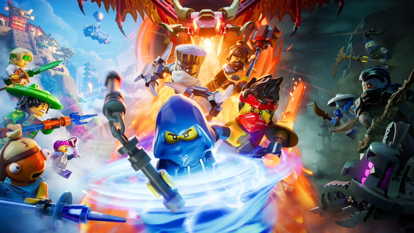 LEGO Fortnite Ninjago, la copertina