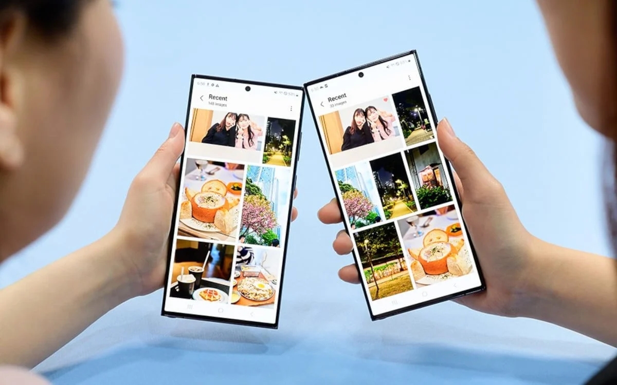 Trasferimento di file tra due smartphone