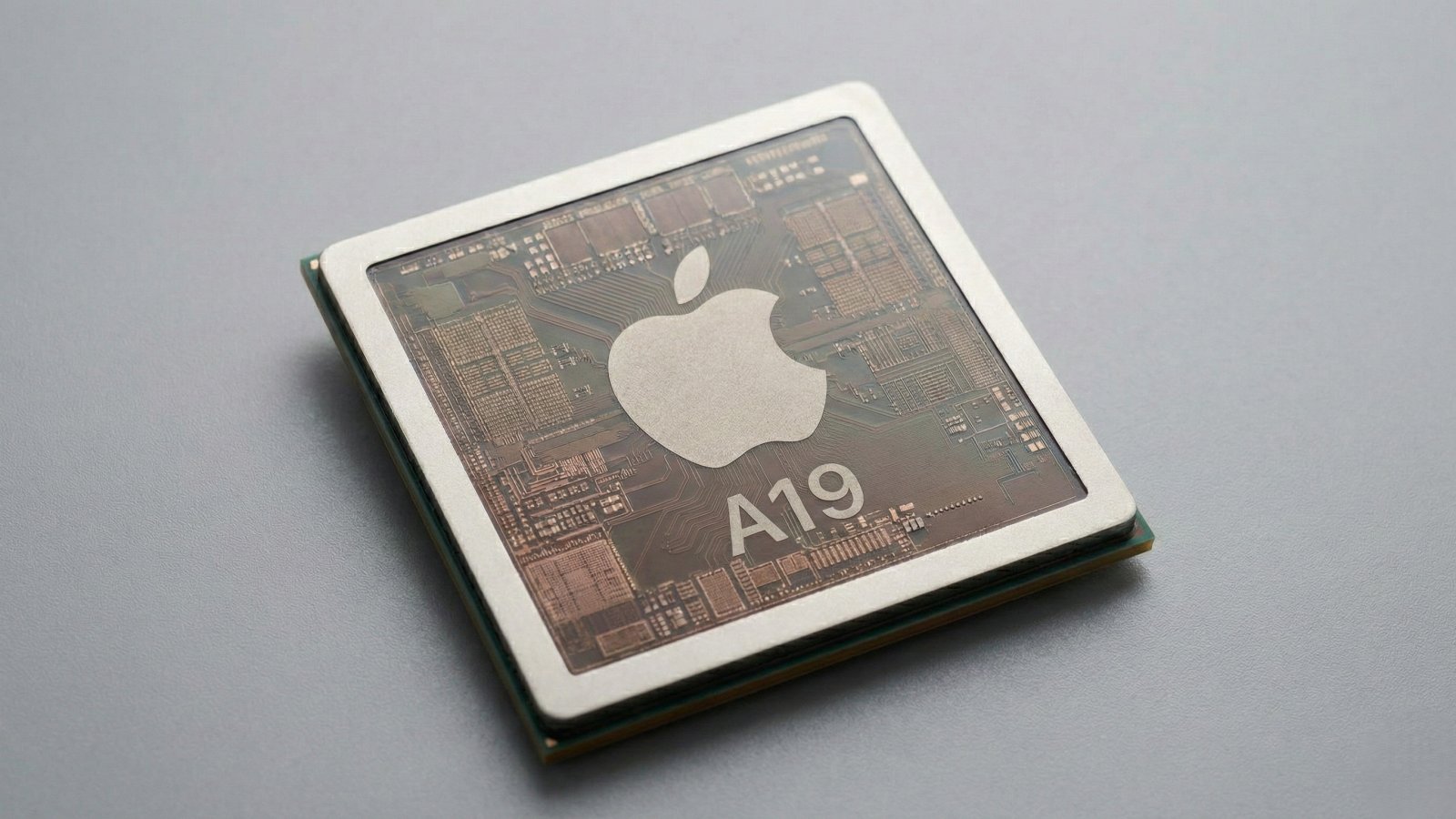Chip Apple A19 mockup