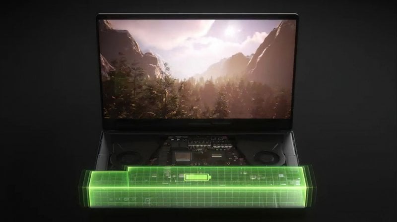 ASUS ROG Strix Scar 16 bilancia potenza e autonomia grazie all'intervento delle tecnologie NVIDIA