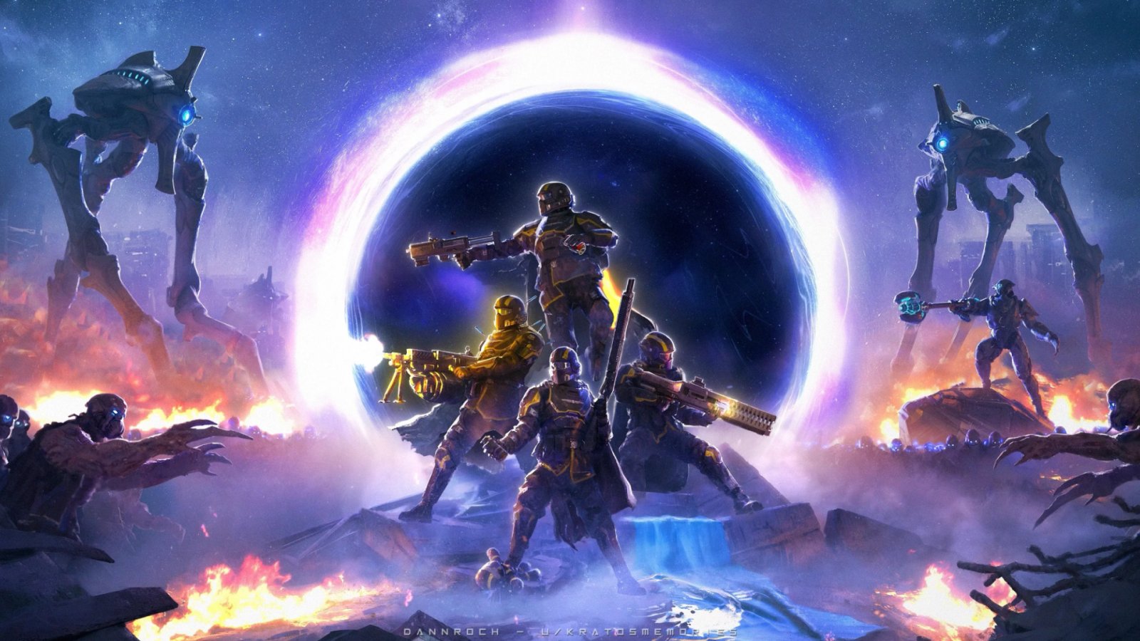 I personaggi di Helldivers 2