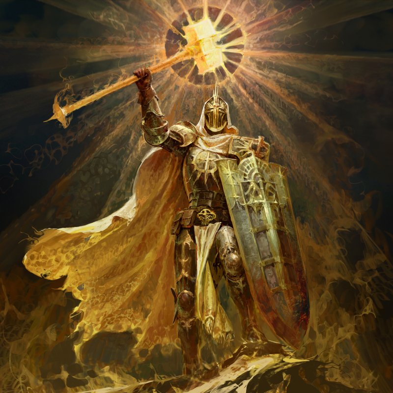 Un artwork del Paladino