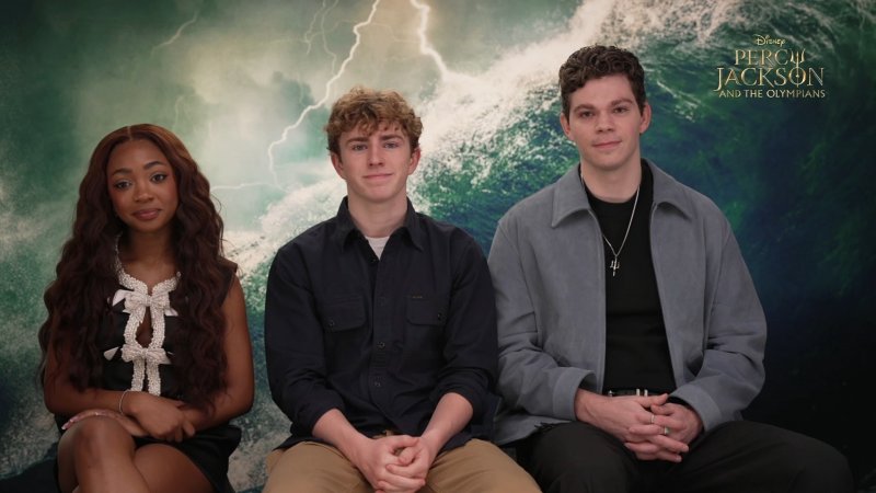 Da sinistra: Leah Sava Jeffries, Walker Scobell e Daniel Diemer