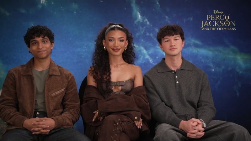 Da sinistra: Aryan Simhadri, Dior Goodjohn e Charlie Bushnell