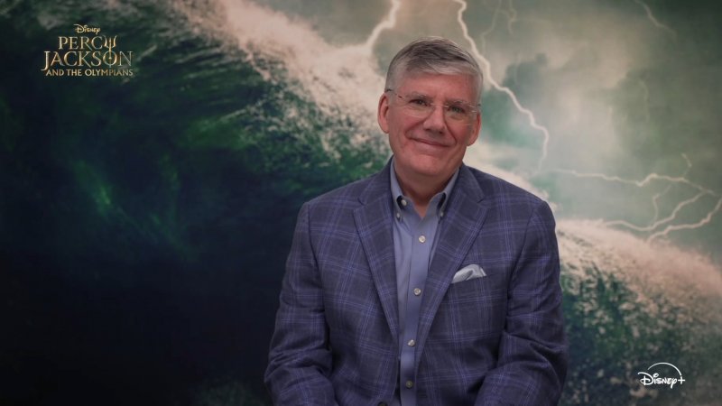 Rick Riordan durante la nostra intervista