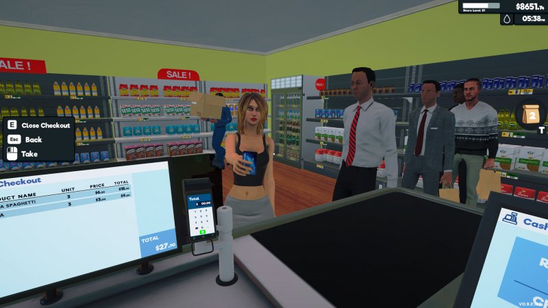 Super Market Simulator ha fatto molto meglio quando era ancora in Accesso Anticipato