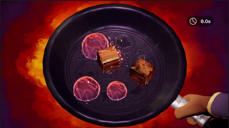 Cucinare prevede districarsi tra diversi minigiochi