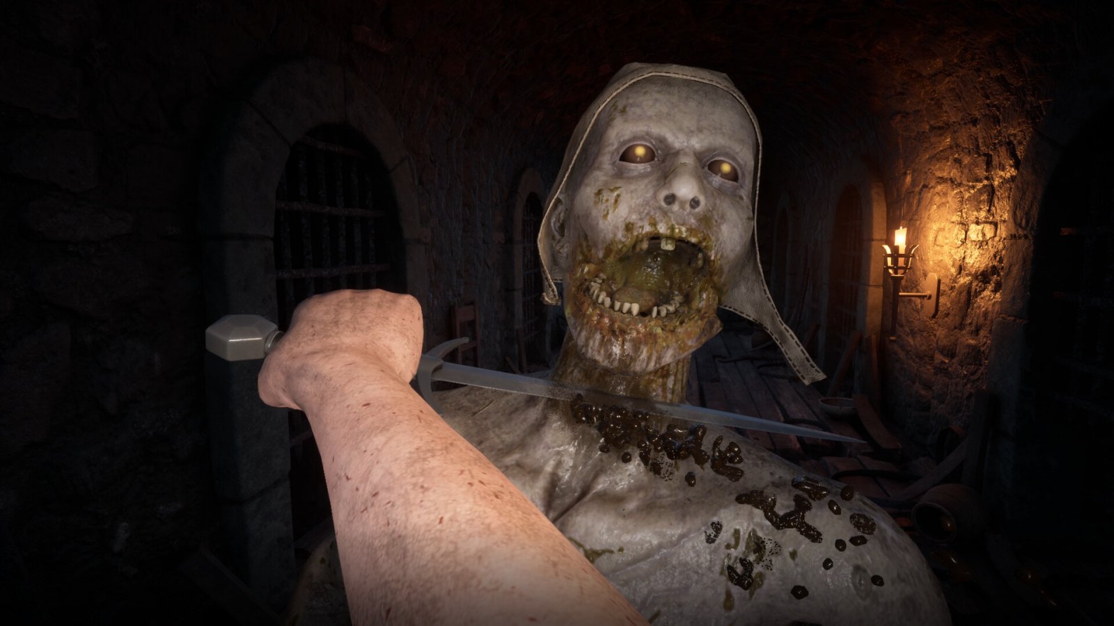 Uno zombie in Decrepit