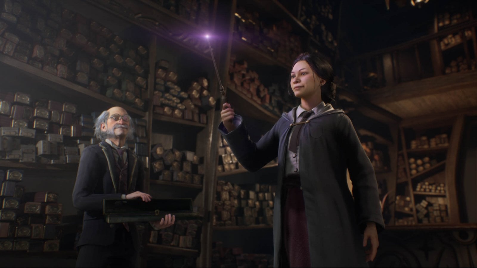 Dei maghi in Hogwarts Legacy