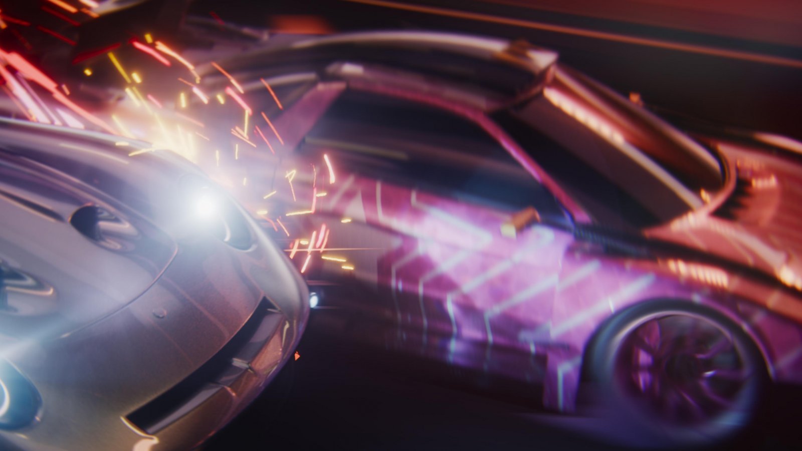 Due auto che si scontrano in Screamer