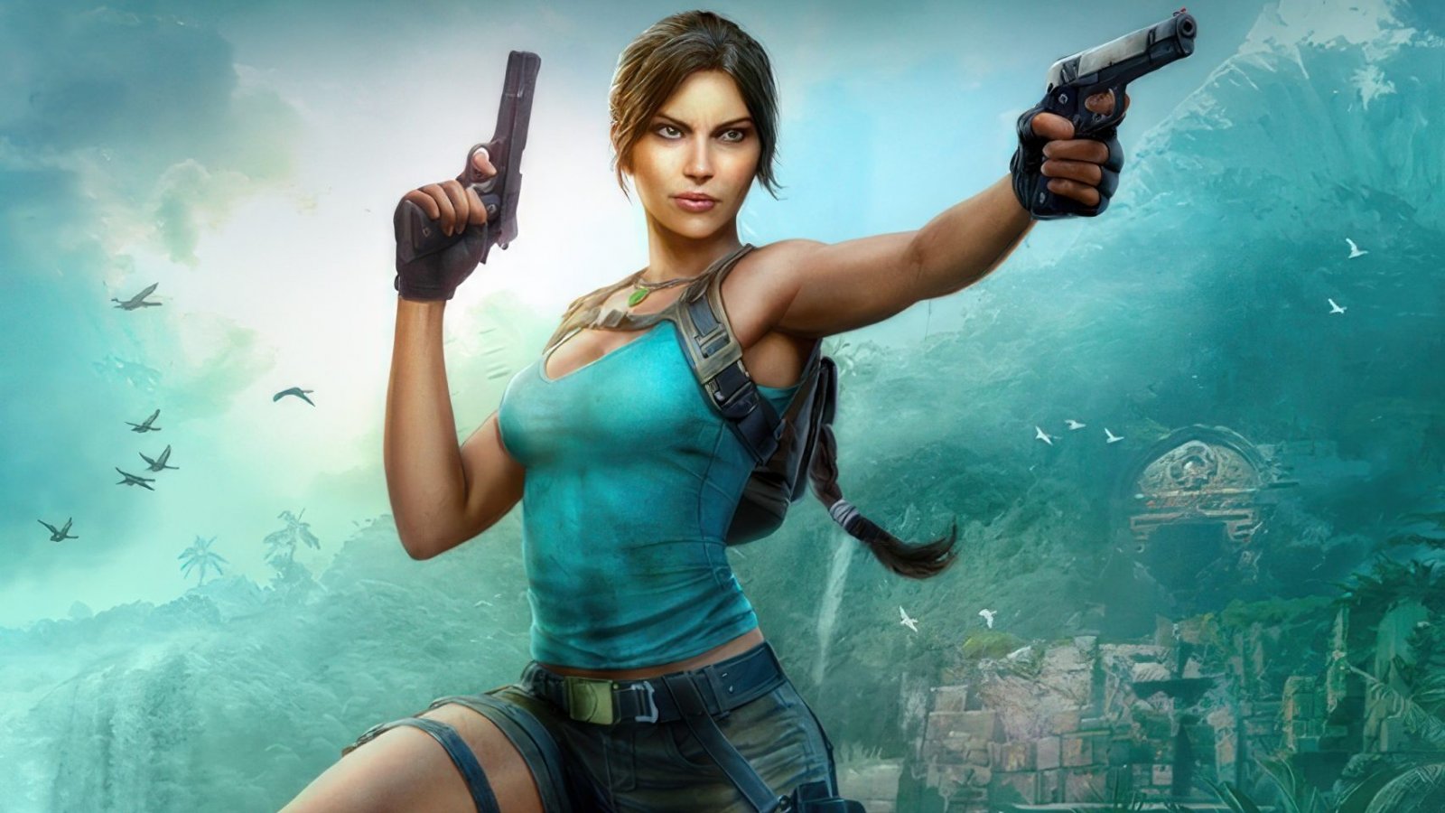 Lara Croft in Tomb Raider: Legacy of Atlantis