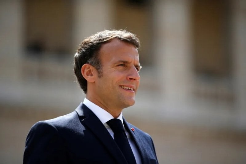 Una foto di Emmanuel Macron