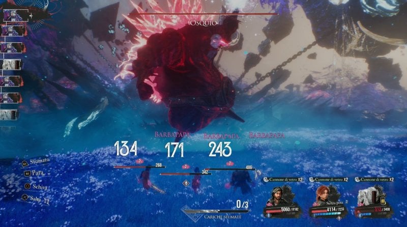 Il boss delle Bozze di Verso è Osquio, una versione malvagia dell'adorabile Esquie