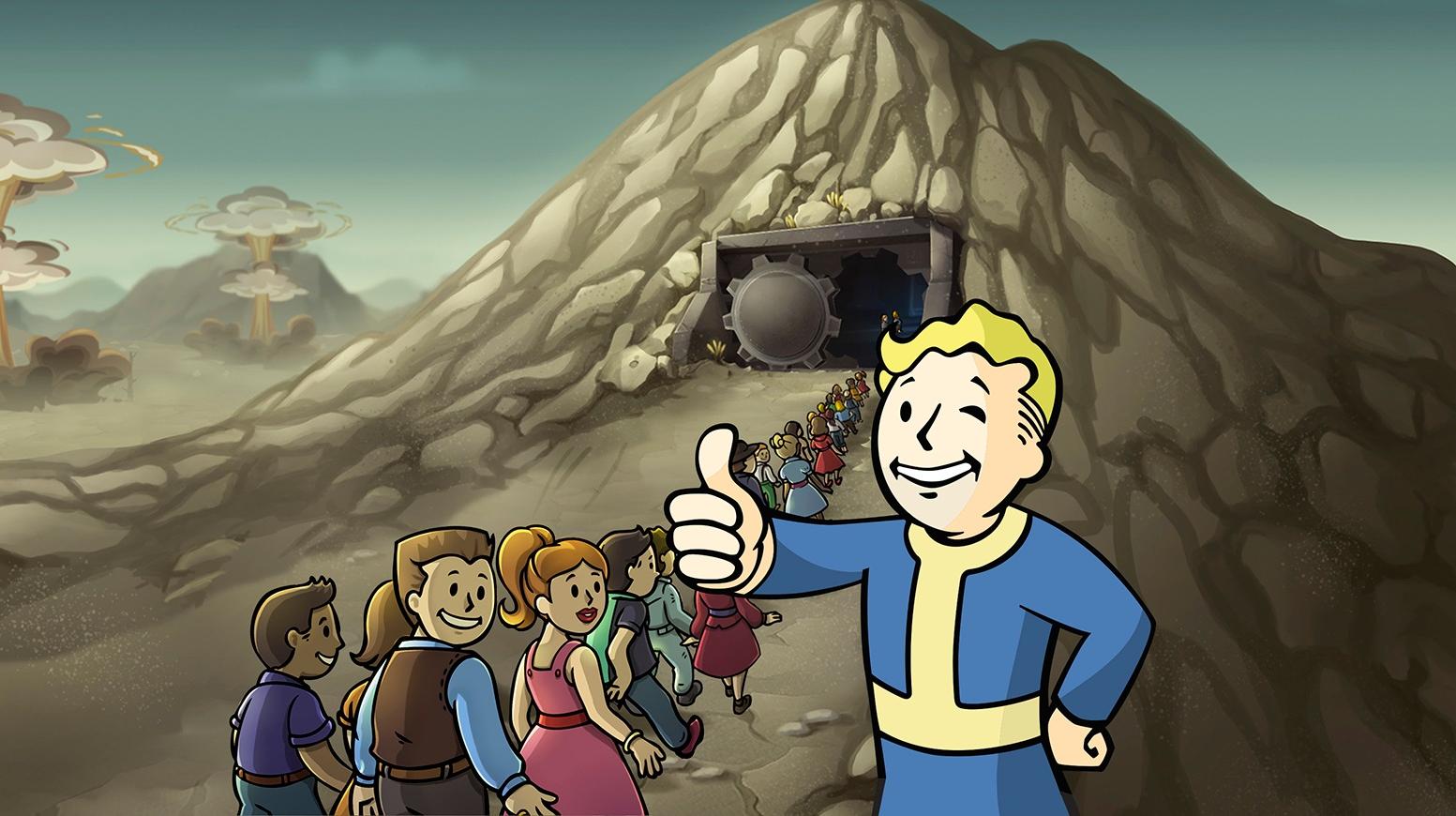 La copertina di Fallout Shelter