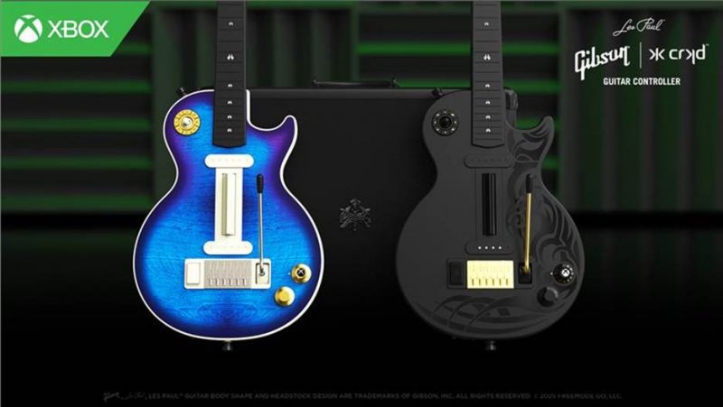 Il controller Gibson Les Paul per Xbox