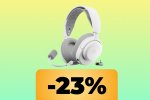 Le cuffie wireless SteelSeries Arctis Nova 3X sono in sconto su Amazon al prezzo più basso di sempre - Notizia