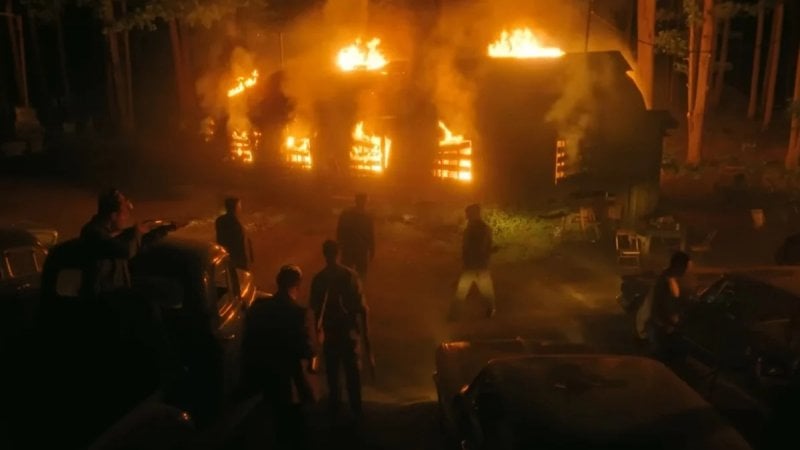 L'agghiacciante incendio del Black Spot nell'episodio 7