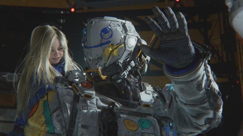 Hugh e Diana in Pragmata