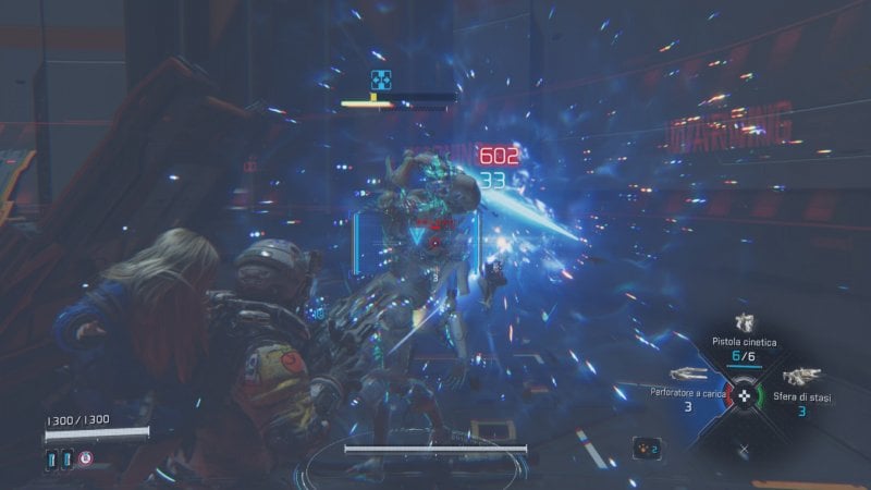 Il Perforatore a Carica di Pragmata in azione