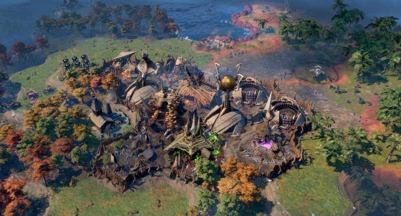 Una delle città di Endless Legend 2