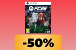 Amazon dimezza il prezzo di EA Sports FC 26: a Natale regala 'il calcio' su PS5, è anche minimo storico - Notizia