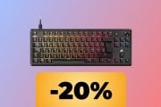 La tastiera meccanica Corsair K70 CORE TKL è in sconto su Amazon