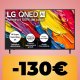 Il televisore LG QNED84 da 55" con processore α7 Gen8 è in sconto su Amazon al 22%