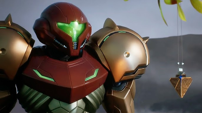 Samus appende al ramo il simbolo di Sollan