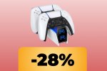 La stazione di ricarica doppia per DualSense è in offerta su Amazon al suo minimo storico - Notizia