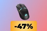Il mouse wireless Corsair NIGHTSABRE è in sconto su Amazon al minimo storico - Notizia